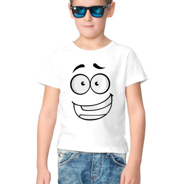 Smiling Face Kid's T-Shirt